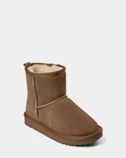 DICTESY TEDDY BOOT - Dark sand