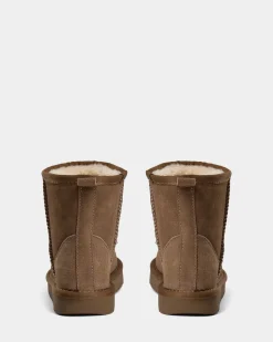 DICTESY TEDDY BOOT - Dark sand