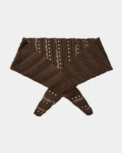 DINASW SCARF - Brown