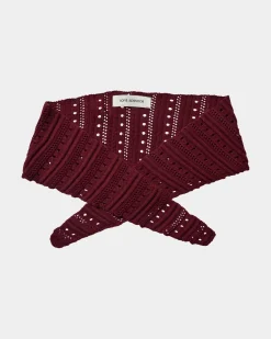 DINASW SCARF - Burgundy