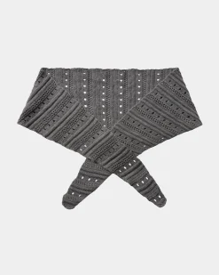 DINASW SCARF - Grey melange