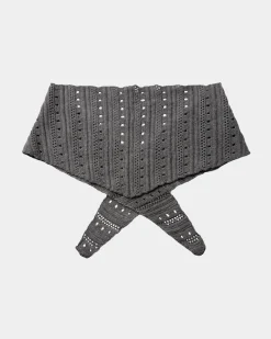 DINASW SCARF - Grey melange