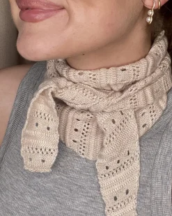 DINASW SCARF - Nude