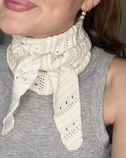 DINASW SCARF - Off white