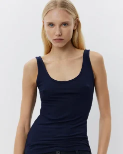 DIZASW TOP - Dark blue