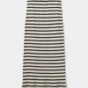 DIZASY SKIRT - Black striped