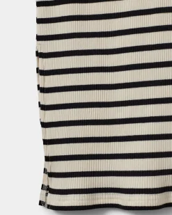 DIZASY SKIRT - Black striped