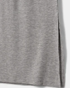 DIZASY SKIRT - Grey melange