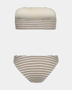 EbbaSW Bikini - Brown Striped
