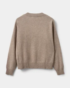 EDENSW SWEATER - Brown melange