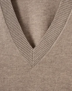 EDENSW SWEATER - Brown melange