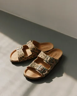 ELGASY SANDAL - Leopard
