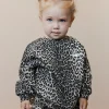 ELISSB RAGLAN SWEATSHIRT - Light brown leopard