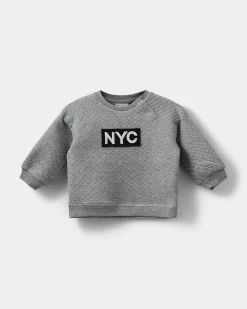 ELISSB SWEATSHIRT - Grey melange