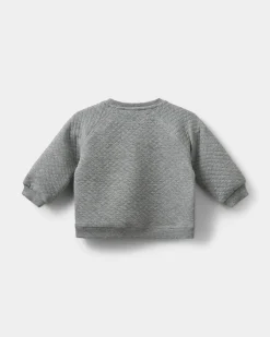 ELISSB SWEATSHIRT - Grey melange