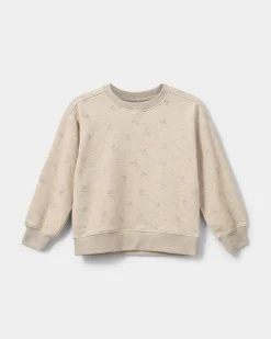 ElisSK Sweatshirt - Beige Melange