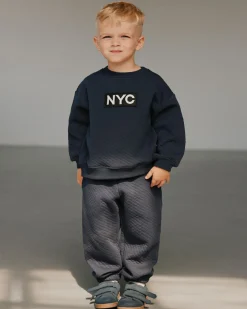 ELISSK SWEATSHIRT - Dark Blue