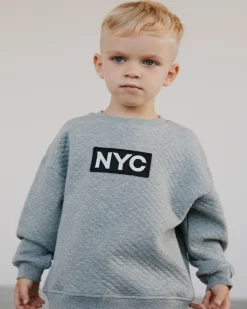 ELISSK SWEATSHIRT - Grey melange