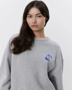 ELISW SWEATSHIRT - Grey mel