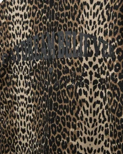 ELISW SWEATSHIRT - Light brown leopard