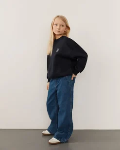 ELISY SWEATSHIRT - Navy Blue