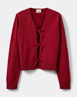 ELLASY CARDIGAN - Red