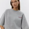 ELOISESW SWEATSHIRT - Grey melange