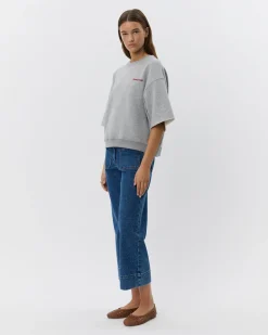 ELOISESW SWEATSHIRT - Grey melange