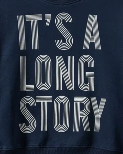 ELYSY SWEATSHIRT - Dark Navy