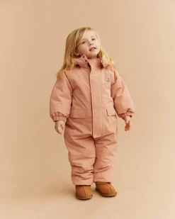 ERINSK SNOW SUIT - Rosy brown