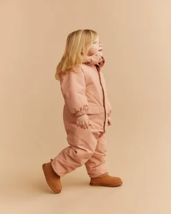 ERINSK SNOW SUIT - Rosy brown