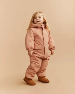 ERINSK SNOW SUIT - Rosy brown
