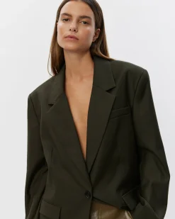 ERZASW BLAZER - olive