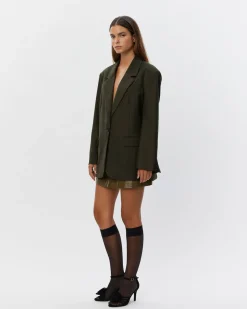ERZASW BLAZER - olive