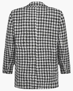 EVIESW JACKET - Black checked