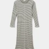 FACITASY DRESS - Black striped