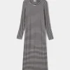 FACITASY DRESS - Navy Striped