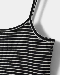 FAUNASW TOP - Off White Striped
