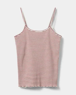 FAUNASW TOP - Red Striped