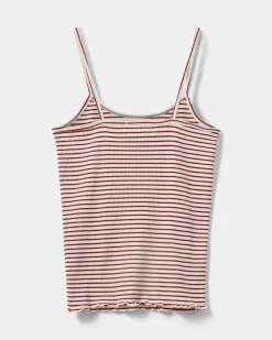 FAUNASW TOP - Red Striped