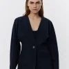 FENNASW BLAZER - Navy