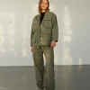 FIELLASW JACKET - Sage green