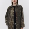 FILIPASW COAT - Light brown leopard