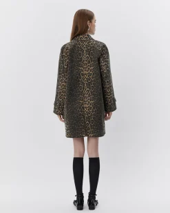 FILIPASW COAT - Light brown leopard