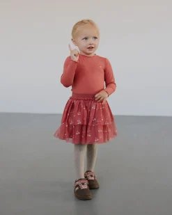 FINJASK T-SHIRT LONG SLEEVE - Coral Pink