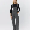 FLORANCASW OVERALLS - Black thin stripe