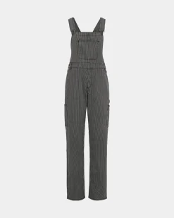FLORANCASW OVERALLS - Black thin stripe