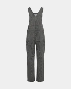 FLORANCASW OVERALLS - Black thin stripe
