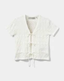 FLORIANASY CARDIGAN - Cream