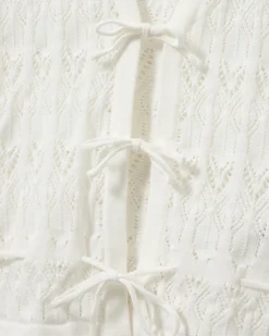 FLORIANASY CARDIGAN - Cream